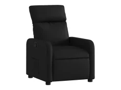 Poltrona| Poltrona reclinável couro artificial PT156524 Preto