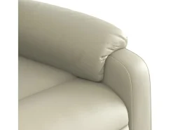 Poltrona| Poltrona reclinável couro artificial cor SHL906744 Creme