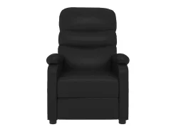 Poltrona| Poltrona reclinável couro artificial SHL714158 Preto