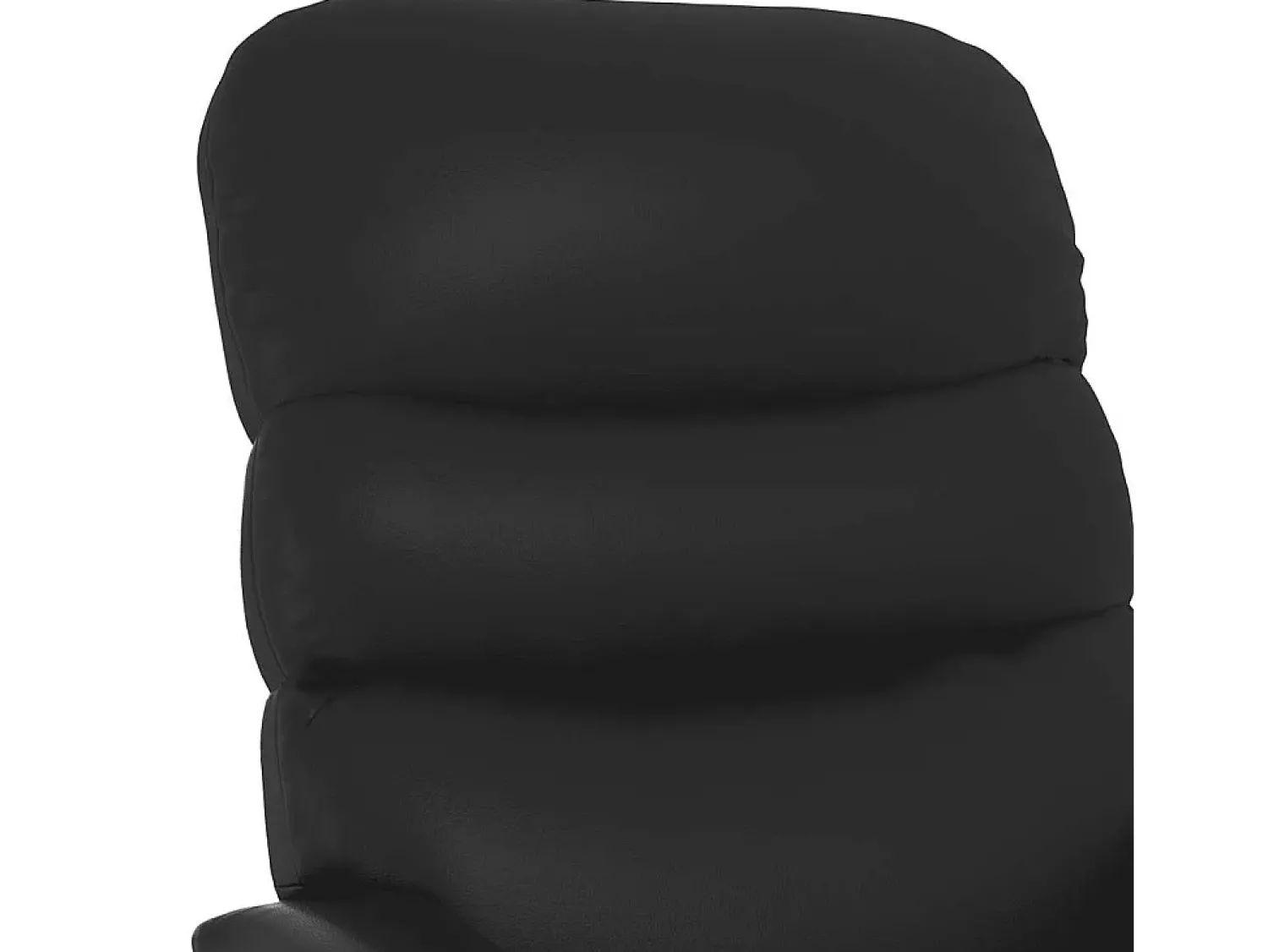 Poltrona| Poltrona reclinável couro artificial SHL714158 Preto