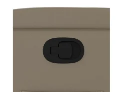 vidaxl Poltrona reclinável couro artificial cor cappuccino^ Poltrona