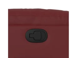 Poltrona| Poltrona reclinável couro artificial tinto SHL200368 Vermelho
