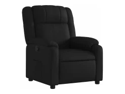 Sale Poltrona reclinável couro artificial PT152924 Preto