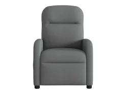 Poltrona| Poltrona reclinável de massagens elétrica tecido cinza-escuro SHL240922 Cinza antracite