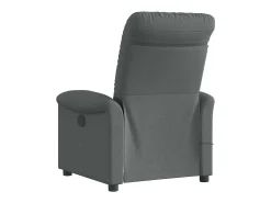 Poltrona| Poltrona reclinável de massagens elétrica tecido cinza-escuro SHL855675 Cinza antracite