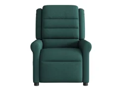 Poltrona* Poltrona reclinável de massagens elétrica tecido verde-escuro SHL370838 Verde pinho