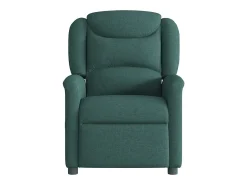 Poltrona* Poltrona reclinável de massagens elétrica tecido verde-escuro SHL382449 Verde pinho