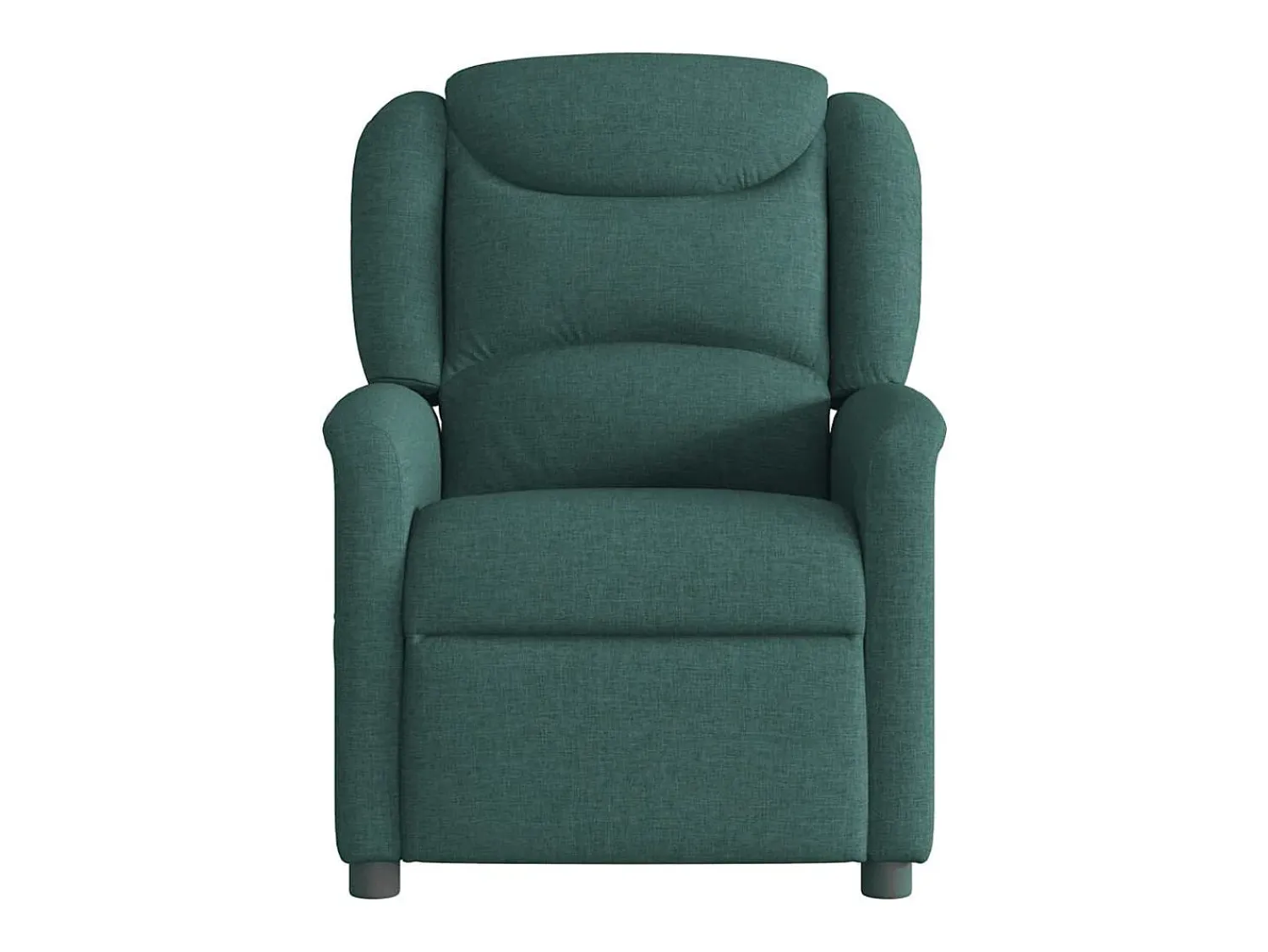 Poltrona* Poltrona reclinável de massagens elétrica tecido verde-escuro SHL382449 Verde pinho