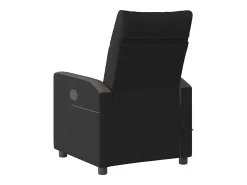 Poltrona* Poltrona reclinável de massagens elétrica tecido SHL112824 Preto
