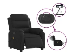 Poltrona reclinável de massagens elétrica tecido SHL108029^ Poltrona