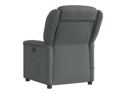 Poltrona* Poltrona reclinável de massagens elétrica tecido cinza-escuro SHL912743 Cinza antracite
