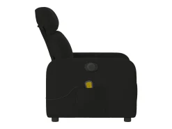 Poltrona* Poltrona reclinável de massagens elétrica tecido SHL157092 Preto