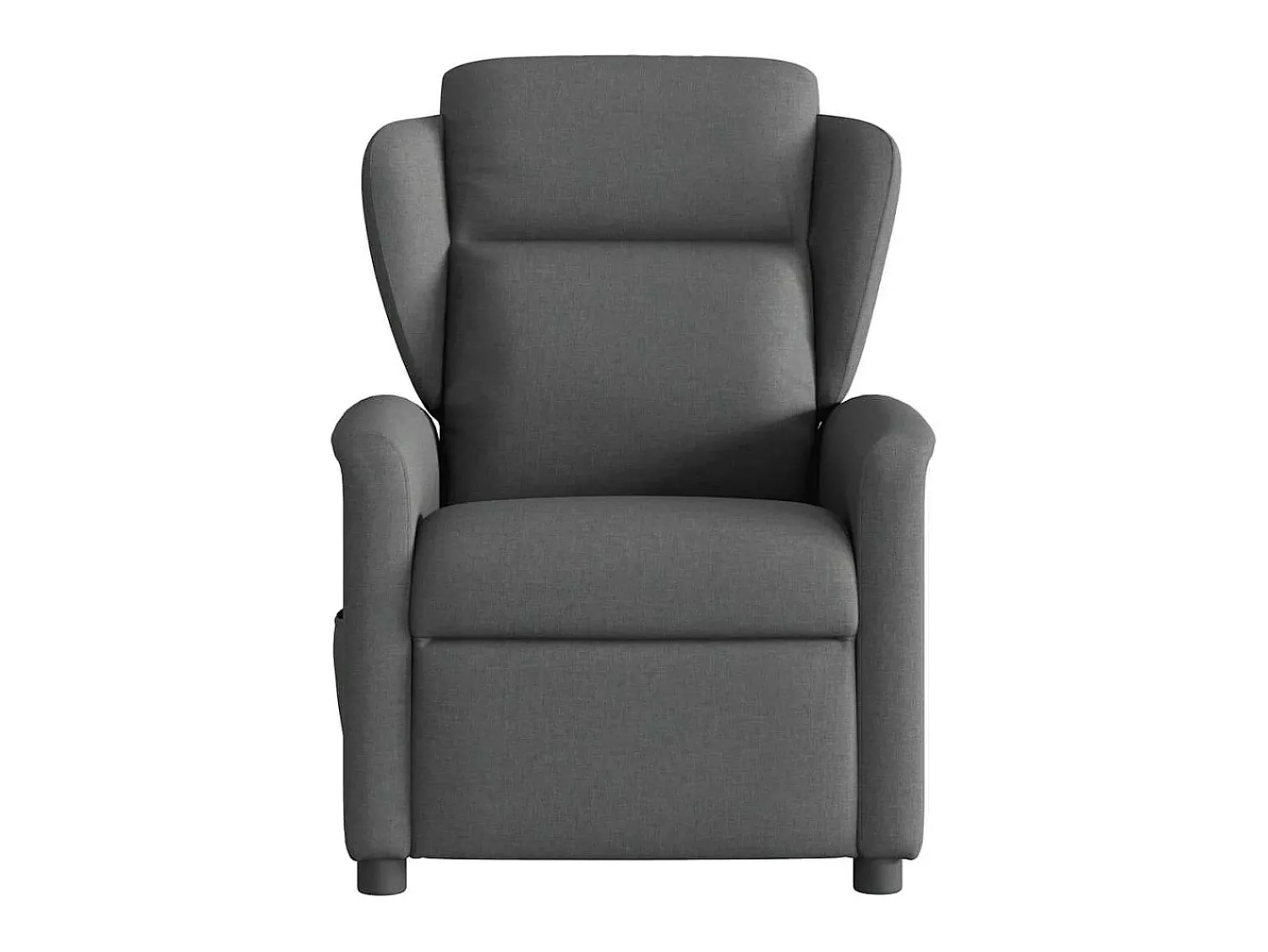 Poltrona reclinável de massagens elétrica tecido cinza-escuro SHL789993^ Poltrona