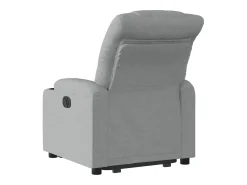 Poltrona* Poltrona reclinável elevatória tecido cinzento-claro PT239892 Cinzento claro