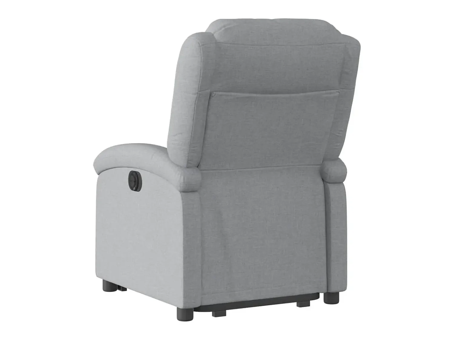 Sale vidaxl Poltrona reclinável elevatória tecido -claro Cinzento