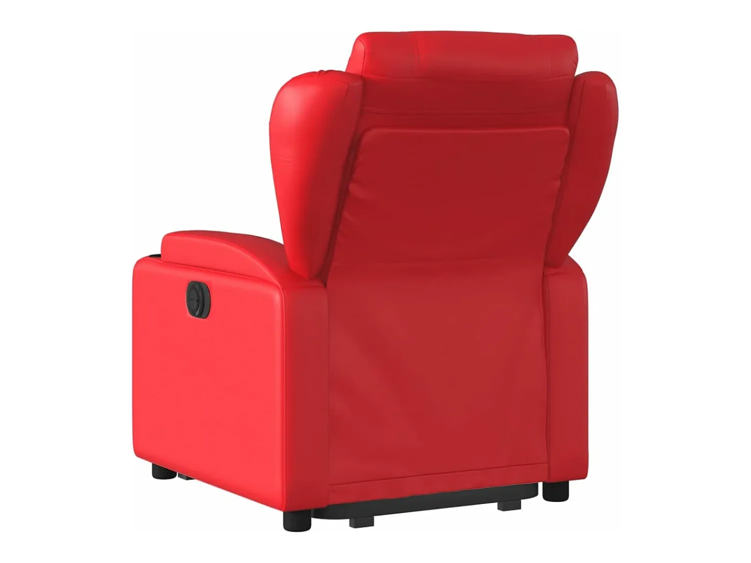 Poltrona| Poltrona reclinável elevatória couro artificial PT940470 Vermelho