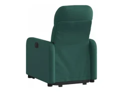 Poltrona* Poltrona reclinável elevatória elétrica tecido -escuro PT676635 Verde