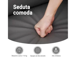 Poltrona|vidaxl Poltrona reclinável elétrica couro artificial tinto Vermelho
