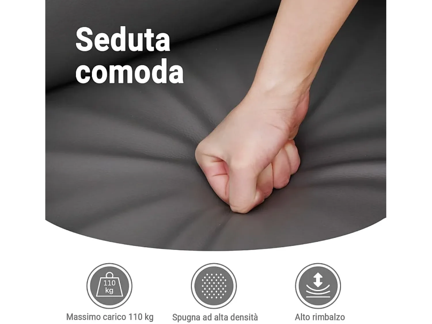 Poltrona|vidaxl Poltrona reclinável elétrica couro artificial tinto Vermelho