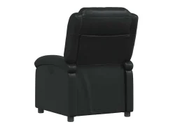 Poltrona*vidaxl Poltrona reclinável em couro sintético Preto