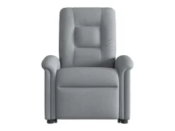Poltrona* Poltrona reclinável massagens | Poltrona Confortável tecido -claro SHL345312 Cinzento