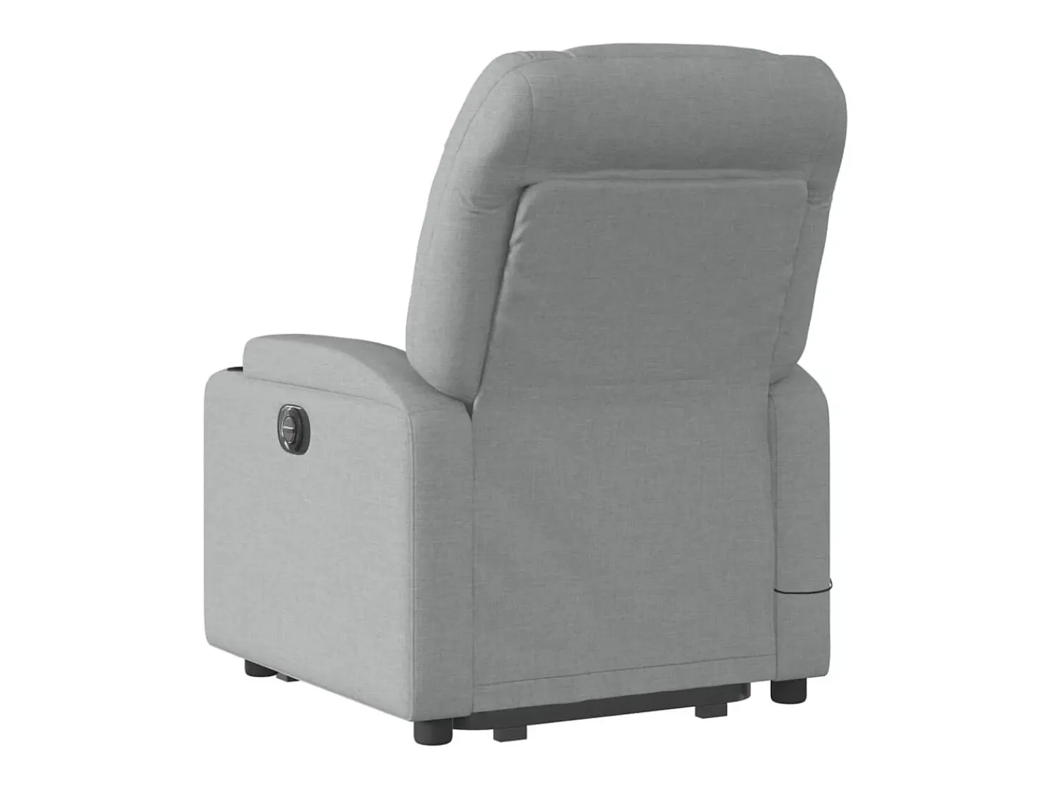 Poltrona| Poltrona reclinável massagens | Poltrona Confortável tecido -claro SHL958887 Cinzento