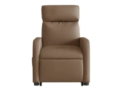 Poltrona| Poltrona reclinável massagens | Poltrona Confortável tecido SHL852233 Castanho