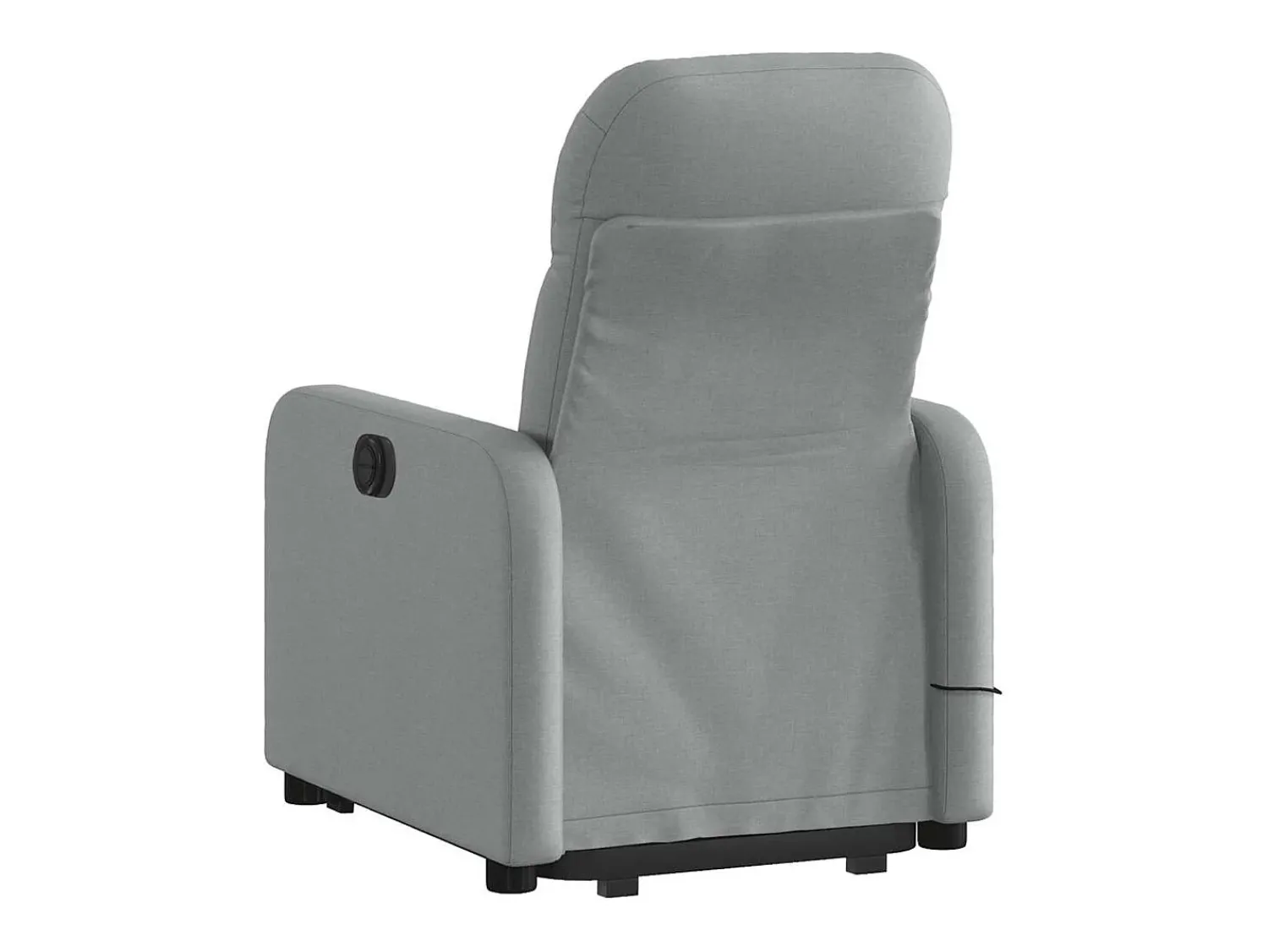 Online Poltrona reclinável massagens | Poltrona Confortável tecido -claro SHL832787 Cinzento