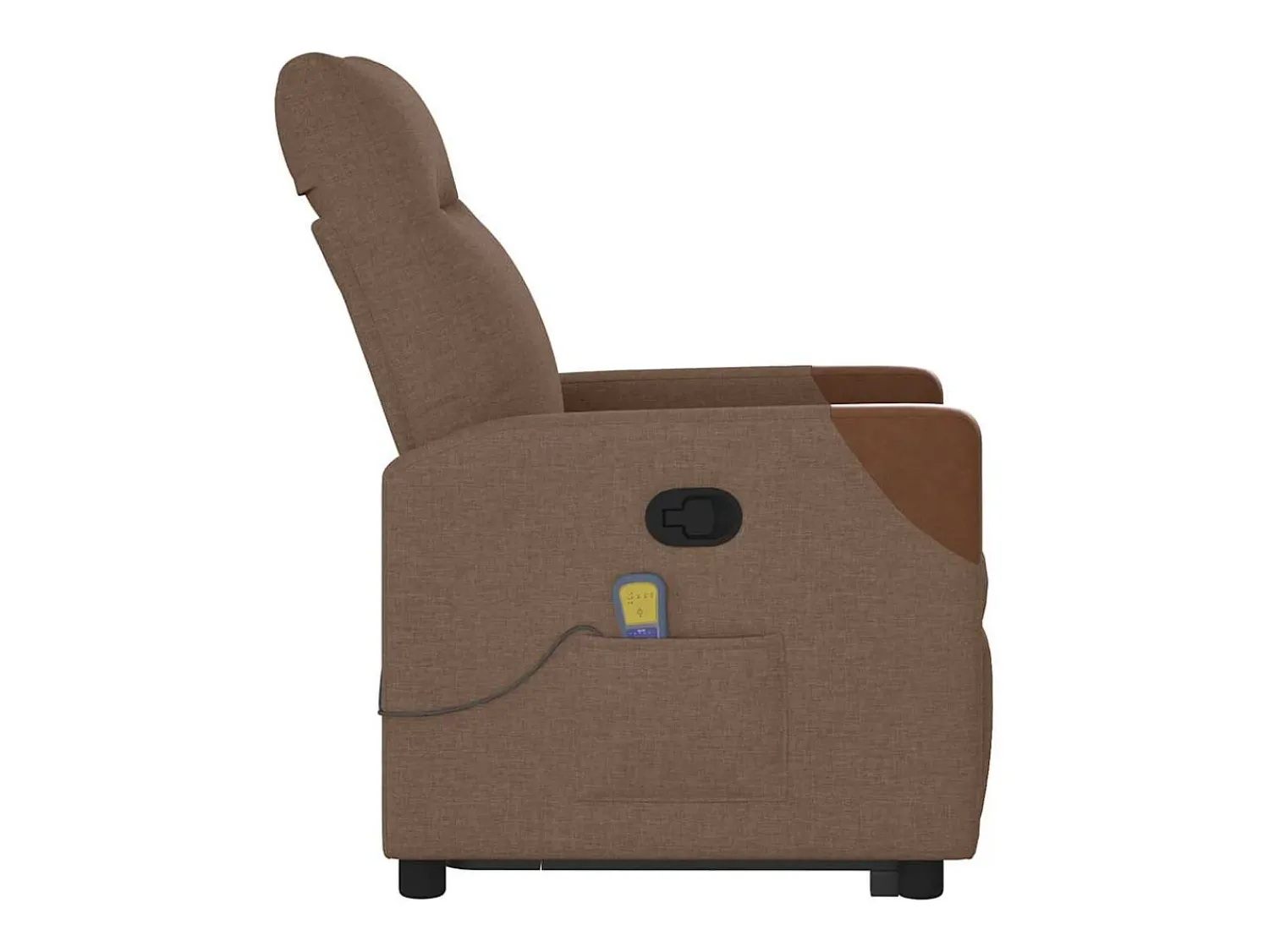 Online Poltrona reclinável massagens | Poltrona Confortável tecido SHL771061 Castanho