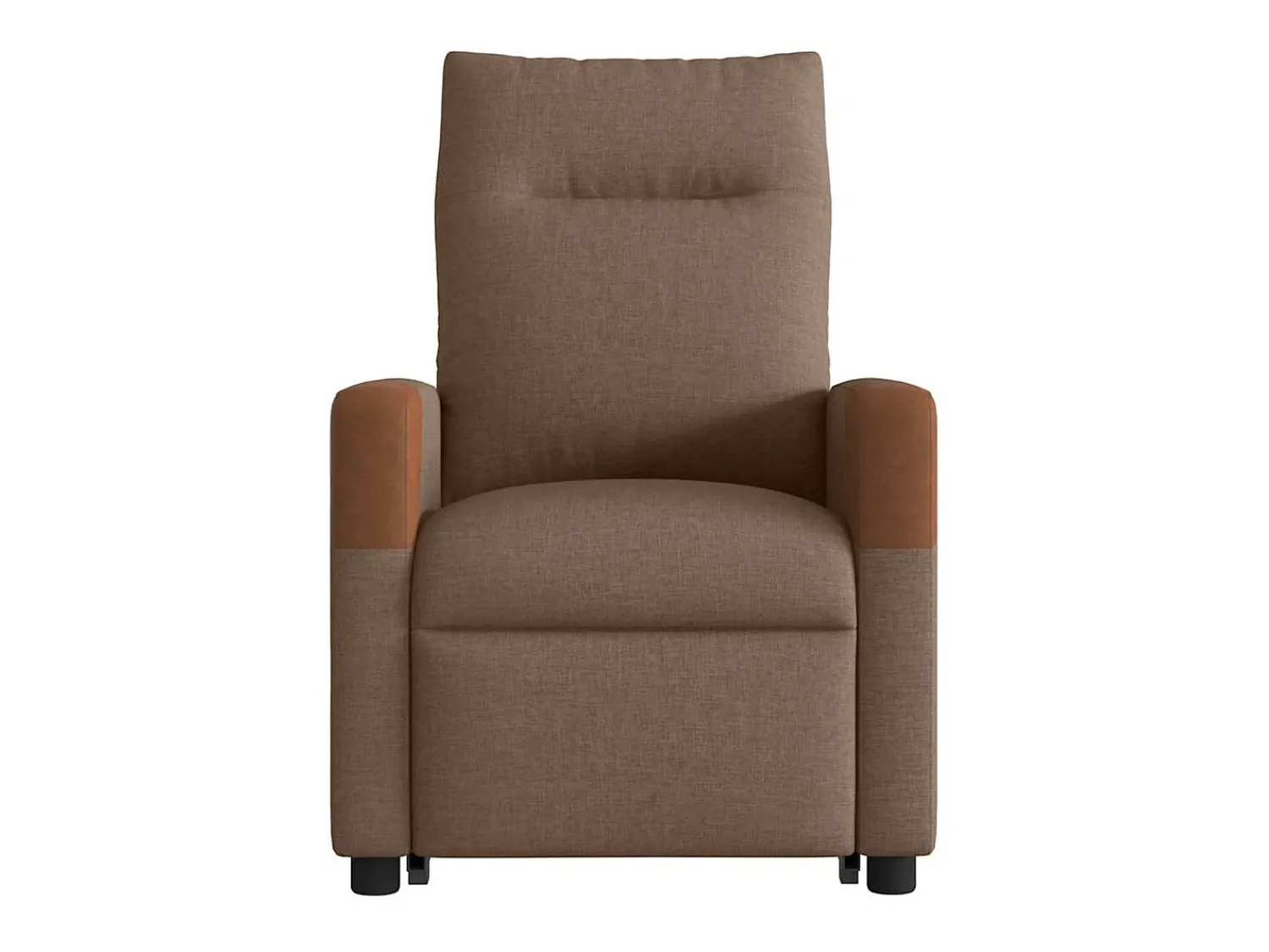 Online Poltrona reclinável massagens | Poltrona Confortável tecido SHL771061 Castanho