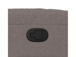 Clearance vidaxl Poltrona reclinável tecido cinzento-acastanhado Taupe