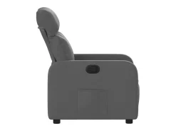 Poltrona|vidaxl Poltrona reclinável tecido -escuro Cinzento