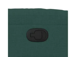 Poltrona*vidaxl Poltrona reclinável tecido -escuro Verde
