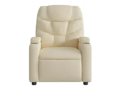 Poltrona* Poltrona reclinável tecido cor PT655913 Creme
