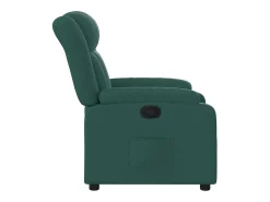 Poltrona*vidaxl Poltrona reclinável tecido -escuro Verde