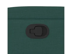 Best vidaxl Poltrona reclinável tecido -escuro Verde