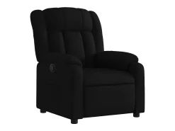 Poltrona*vidaxl Poltrona reclinável tecido Preto