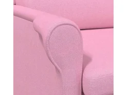 Poltrona|vidaxl poltrona 76 x 94 x 102 cm tecido Rosa