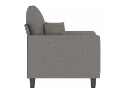 Poltrona*vidaxl Poltrona tecido 60 cm cinzento-acastanhado Taupe