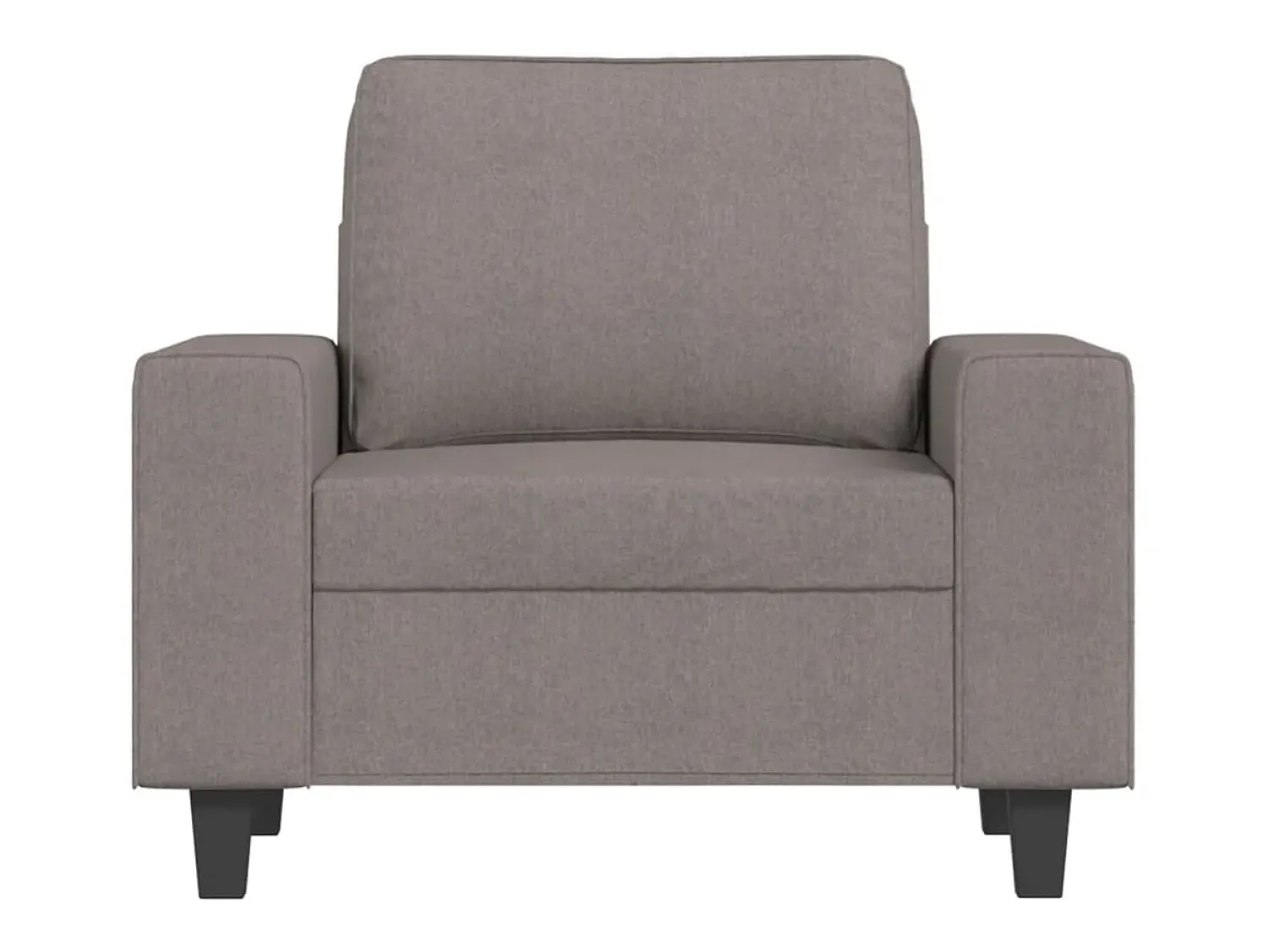 Poltrona* Poltrona tecido 60 cm cinzento-acastanhado PT741198 Taupe