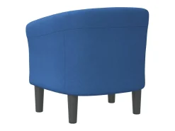 Poltrona|vidaxl Poltrona tecido Azul