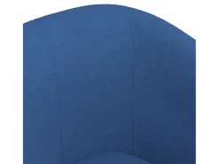Poltrona|vidaxl Poltrona tecido Azul