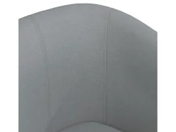 Poltrona|vidaxl Poltrona tecido -claro Cinzento