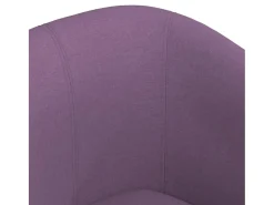 vidaxl Poltrona tecido roxo^ Poltrona