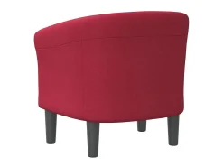 Poltrona* Poltrona tecido tinto PT787674 Vermelho