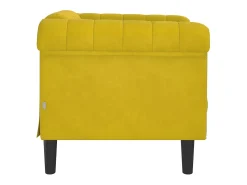 Poltrona*vidaxl Poltrona veludo Amarelo