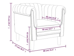 Poltrona|vidaxl Poltrona veludo Rosa