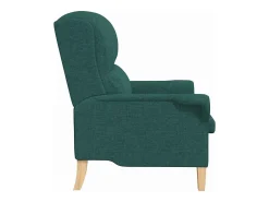 vidaxl poltrona -escuro 76 x 94 x 102 cm tecido^ Poltrona
