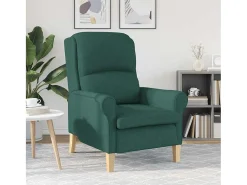 poltrona Verde-escuro 76x94x102 cm tecido SHL149685^ Poltrona