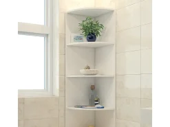 New Vicco Prateleira de canto 40x40x180 ecki Branco